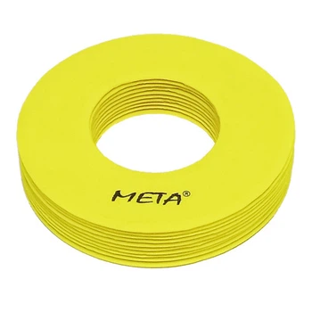 Набор плоских фишек с воспроизведениями Meta Flat Marker with hole Set Of 10 желтый Унисекс 19 см 2102005004