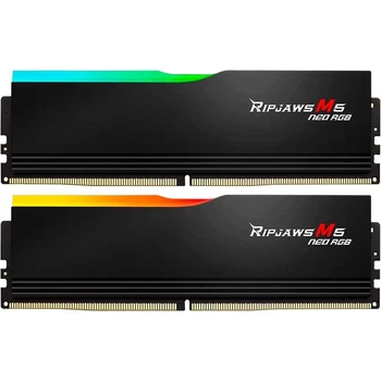 Модуль памяти G.Skill DDR5 32GB (2x16) Ripjaws M5 Neo 6000Mhz RGB Black AMD EXPO (F5-6000J3038F16GX2-RM5NRK)