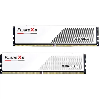 Модуль памяти G.Skill DDR5 32GB (2x16) Flare X5 6400Mhz White AMD EXPO (F5-6400J3240G16GX2-FX5W)