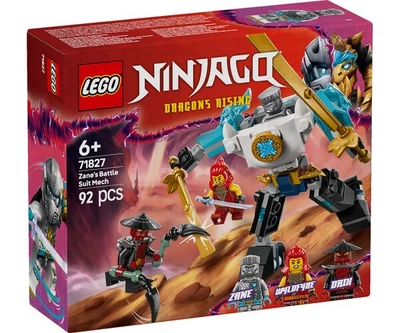 Конструктор LEGO NINJAGO Бойовий костюм-робот Зейна (71827)