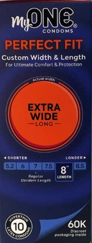 Презервативи My ONE Extra Wide & Long 10 шт (ROZ6501053464)