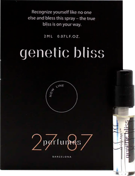 Парфюмированная вода Унисекс 27 87 Perfumes Genetic Bliss