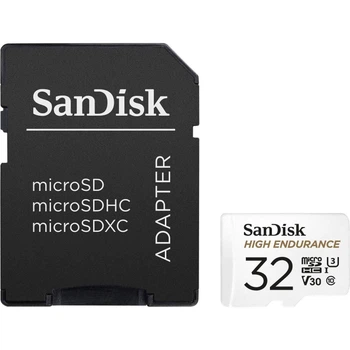 Карта памяти Sandisk i 32GB microSDHC C10 UHS-I U3 V30 R100/W40MB/s High Endurance (SDSQQNR-032G-GN6IA)