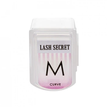 Бігуді для ламінування вій з насічками LASH SECRET 1 розмір M curve завиток