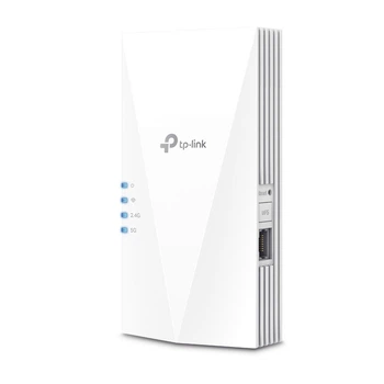 Точка доступу TP-Link RE600X (AX1800, 1xGE, MU-MIMO, Beamforming, Підтримка OneMesh) зовнішній адаптер