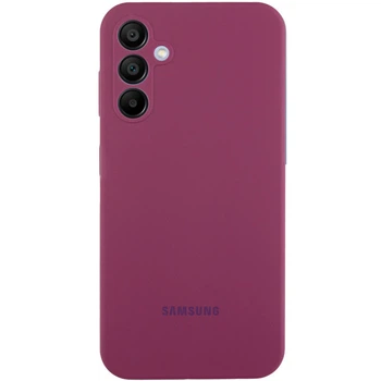 Чехол силиконовый Lakshmi Premium Logo для Samsung Galaxy S24+ Бордовый / Plum