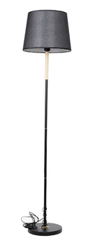 Торшер Brille FLT-74F/1 E27 BK (25-411)