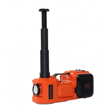 Электрический домкрат 12V SmartUs 3в1 с компрессором и фонарем (3.5 тонн, 180W) для безопасного подъема и удобства на дороге