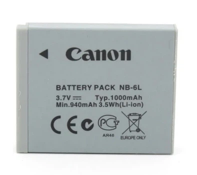 Батарея Canon NB-6L NB-6LH Original | Canon IXUS105, 210, 300, S95, 90, SX240, 510, 700