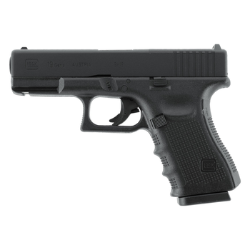 Пистолет пневматический Umarex Glock 19 Gen4 MOS (4,5 мм), черный