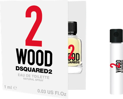 Пробник туалетной воды унисекс Dsquared2 2 Wood 1 мл (8011003864355)