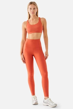 Лосини STELLA з кишенями Superstacy M Кирпич (2700-10)