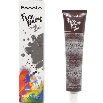 Краска для волос Fanola Free Paint холодная сталь 60 мл
