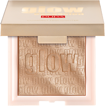 Rozświetlacz do twarzy Pupa Glow Obsesssion 002 Rose Gold 6 g (8011607306152)