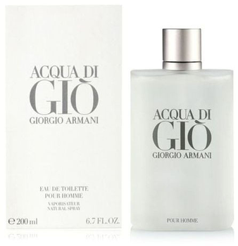 Туалетна вода для чоловіків Giorgio Armani Acqua di Gio 200 мл (3605521593078)