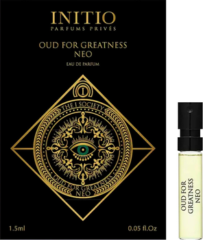 Пробник парфумованої води унісекс Initio Parfums Prives Oud for Greatness Neo 1.5 мл (3701415902831)