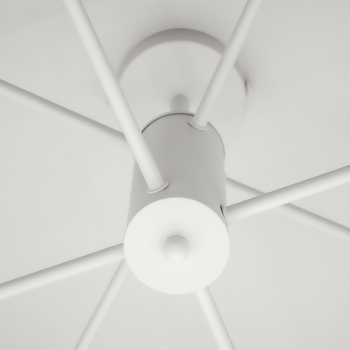 Потолочная люстра LUMINARIA RAY 8xGX53 (4+4) WHITE 220V IP20 для кухни, спальни, гостиной