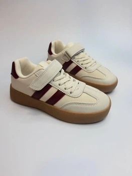 Кроссовки для мальчика Clibee 823 LC beige беж р.35-22,3 см