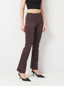 Брюки женские Zara 3008/417 L Коричневые (03008041700047)