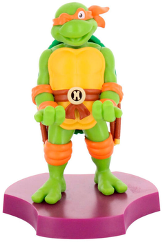 Підставка Marvel Exquisite Gaming Teenage Mutant Ninja Turtles Michaelangelo Mini Cable Guy 11 см (5060525896743)