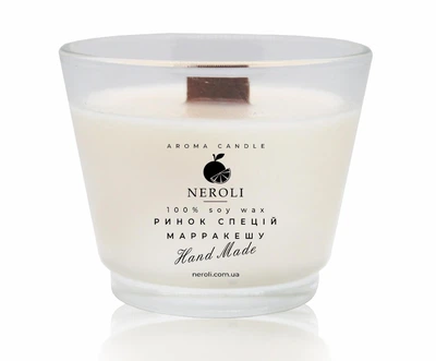 Аромасвічка соєва NEROLI Ринок Спецій Марракакешу 100 мл Crystal Grace