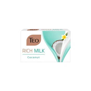 Мило тверде TEO Milk Rich Coconut 90 г (3800024047404)