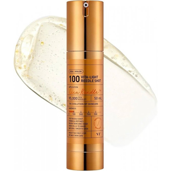 Серум-бустер VT Cosmetics Vita-Light Reedle Shot 100 с микроиглами и витамином С 50 мл