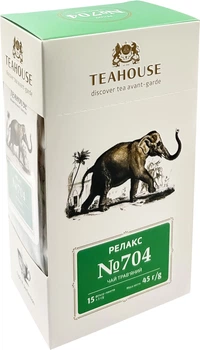 Чай Teahouse Perfect Cup 704 Релакс 3 г х 15 пакетиков (4820209846195)