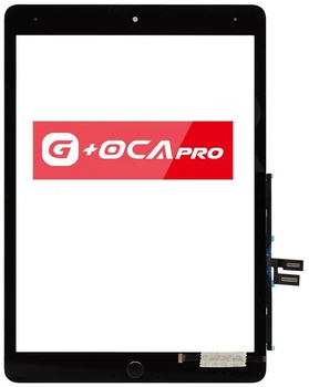 Тачскрін сенсор iPad 10.2 2021 чорний повний комплект G+OCA PRo