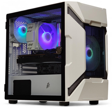Игровой Компьютер 1stPlayer - Ryzen 5 8400F / Radeon RX 5700 XT 8 ГБ / 32ГБ DDR5 / SSD 1TБ M.2 PCIe WH