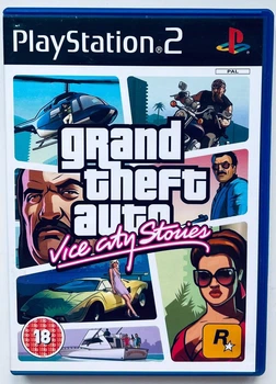 Grand Theft Auto Vice City Stories, английская версия - диск для PlayStation 2, Б/У
