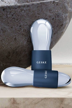 Подвійний масажер для очей GESKE Cool&Warm Duo Eye Massager 7в1 midnight
