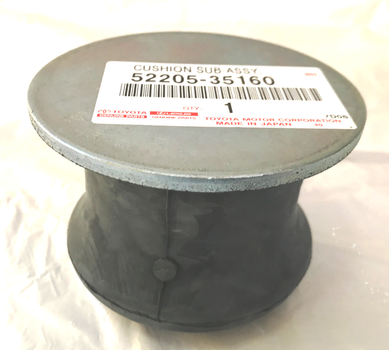 Подушка рамы 3 ряд верхняя, оригинал 52205-35160 LAND CRUISER PRADO, Ланд Крузер Прадо, Лексус GX