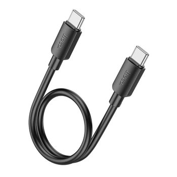 Кабель Hoco Type-C – Type-C короткий 0,25м 60W Fast charging Black (X96_CC_Black)