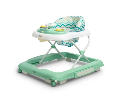 Ходунки 2 в 1 Caretero Toyz Timon Mint, дитячі ходунки-каталка м’ятного кольору, музичні ходунки-біговел, розвивальні ходунки з ігровою панеллю, ходунки з регулюванням висоти, м’ятні ходунки для малюків