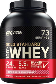 Протеїн Optimum Nutrition Whey Gold Standard 2270 г Полуниця (5060469988542)