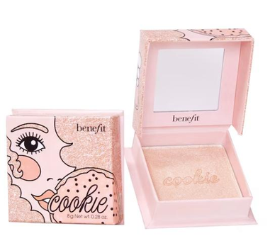 Пудровий хайлайтер Cookies від Бенефіт Benefit Cosmetics із перлово-золотим мерехтінням, Doré nacré 8 г