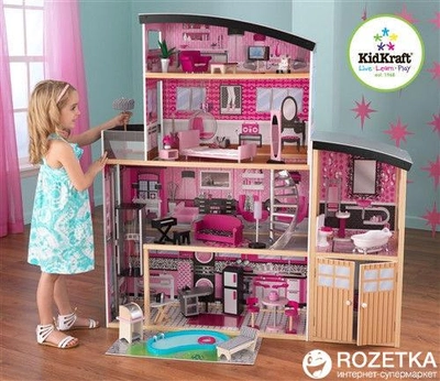 Кукольный домик KidKraft Sparkle Mansion Dollhouse (65826)