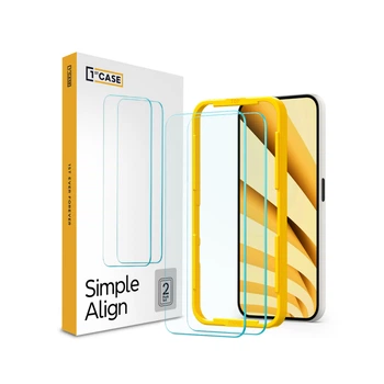 Защитное стекло 1stcase SimpleAlign Tempered Glass 2-pack для Nothing Phone (2a) / (2a) Plus Clear (SLA3004)