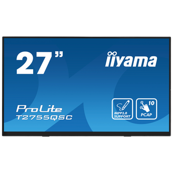 Монітор 27" Iiyama ProLite T2755QSC-B1 2560×1440 IPS 16:9
