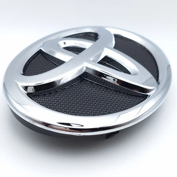 Эмблема логотип Toyota передняя 160*108 мм (с подложкой) 75311-06100