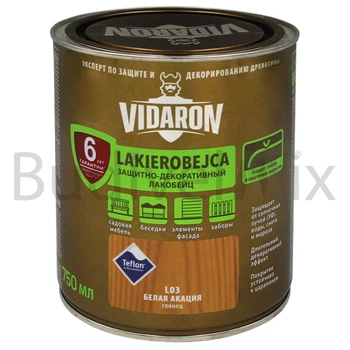 Лакоморилка для деревини Vidaron Lakierobejca L03 декор-захист 750 мл біла акація
