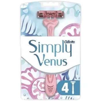 Бритва Gillette Simply Venus 3 4 шт (7702018465675/8700216143608)