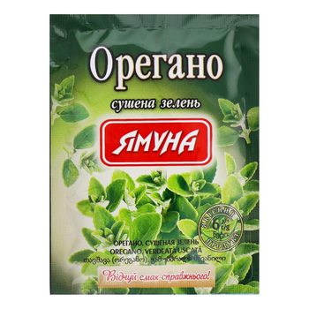 Орегано сушеная зелень Ямуна 6г (4823079104228)