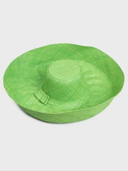 Жіночий солом’яний капелюх Le Comptoir de la plage Capeline_VER One size Зелений (ZIK0000027661)