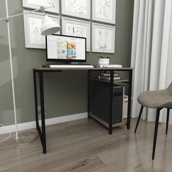 Стол письменный FlashNika Loft СКЛ-1 100 дуб сонома трюфель