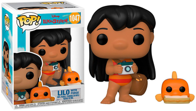 Zestaw figurek Funko Pop! Disney Lilo and Stitch Lilo with Pudge 2 szt (889698556217)