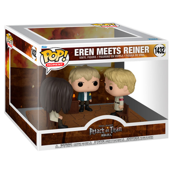 Набір фігурок Funko Pop! Moment Attack on Titan Eren Meets Reiner 3 шт (889698679329)