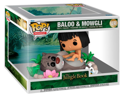 Zestaw figurek Funko Pop! Moment Disney El Libro de la Selva Baloo & Mowgli (889698807890)