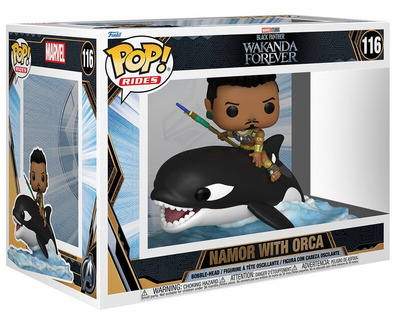 Zestaw figurek Funko Pop! Marvel Black Panther Wakanda Forever Namor with Orca (889698667210)